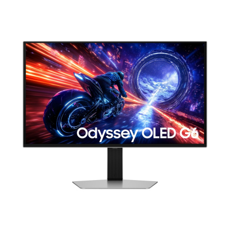 Samsung Odyssey OLED G6/G60SF/27"/OLED/QHD/500Hz/0,03ms/Stříbrná/2R