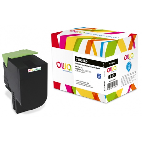 OWA Armor toner kompatibilní s LEXMARK 71B20K0, 3000st, černá/black