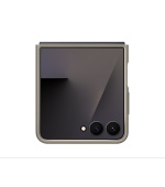 Samsung Ochranný kryt z veganské kůže Flip7 Taupe