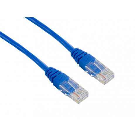 4World Patch kabel RJ45 Cat5e UTP 3.0m Blue