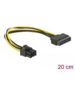 Delock napájecí kabel SATA 15 pin na 6 pin PCI Express