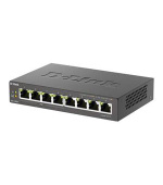D-Link DGS-1008P/E 8-port 10/100/1000 Desktop Switch w/ 4 PoE Ports