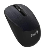 Genius NX-7015 černá, Myš, bezdrátová, optická, 1600DPI, 3 tlačítka, Blue-Eye senzor, USB, černá