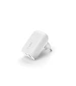 Belkin BOOST CHARGE™ Duální 37W Power Delivery PPS nástěnná nabíječka (USB-C 25W + USB-A 12W), bílá
