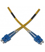 Optický patchkabel duplexní, SC-SC 9/125um SM 15m, OS2