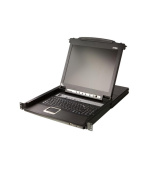 Aten CL5716MW 16-Port PS/2-USB VGA jednokolejový 17,3" LCD KVM Switch