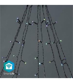 Nedis WIFILXT01C180 SmartLife světelný řetěz | Strom | Wi-Fi | RGB | 180 LED's | 10 x 2 m | Android/IOS