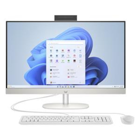 HP AIO 27-cr0013nc/27'' IPS FHD AG/Core i5-1334U/16GB/1TB SSD/Iris Xe/5xUSB/1xHDMI/RJ45/2y/90W/WIN 11 Home/White