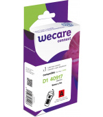 WECARE ARMOR páska kompatibilní s DYMO S0720720,Black/Red,9MM*7M