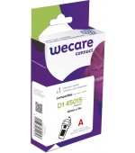 WECARE ARMOR páska kompatibilní s DYMO S0720550,Red/White,12MM*7M