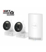 iGET HGNVK88002P - bateriový bezdrátový WiFi set FullHD 1080p, 8CH NVR + 2x FullHD kamera, aplikace