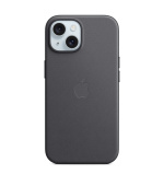 iPhone 15 FineWoven Case with MS - Black
