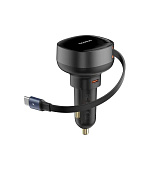 Baseus Enjoyment Pro Nabíječka do Auta USB-C 60W Cluster Black