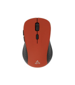 SBOX bezdr. optická myš 800-1600 dpi, 6D, červená