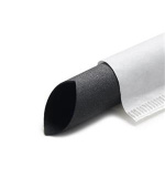 EURO STRAWS - Přírodní minerální brčko Bobba 12x230mm, Charcoal Black, 80ks, jednotlivě baleny