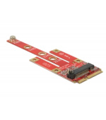 Delock Převodník Mini PCIe > M.2 Key B slot + Micro SIM slot