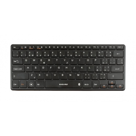 EVOLVEO WK29B/Bezdrátová Bluetooth/CZ layout/Černá