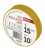 Emos Izolační páska PVC 15/10 žlutá