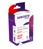 WECARE ARMOR ink sada kompatibilní s Canon PGI-520,CLI-521, PBCMY