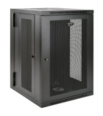 Skříň SmartRack 18U, Š=600mm, Hl=650mm, hloubka pro UPS, montáž na stěnu