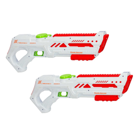 Výhodný set elektrických vodních pistolí - 2 x bílá