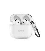 Epico transparentní pouzdro pro AirPods 4