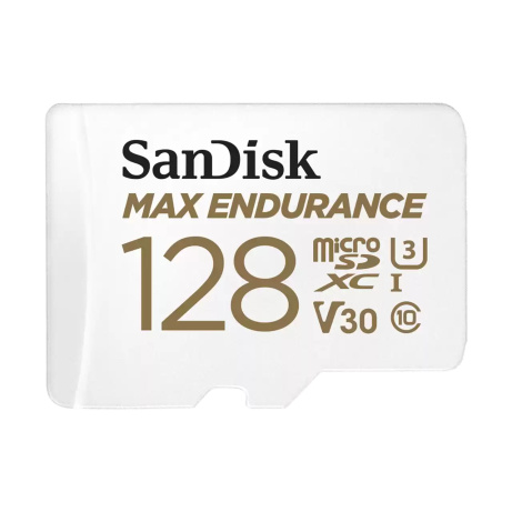 SanDisk MAX ENDURANCE microSDHC 128GB + adaptér