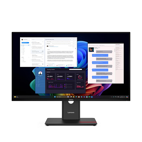 Lenovo ThinkVision/T27UD-40/27"/IPS/4K UHD/60Hz/4ms/Černá/3R