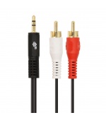 TB Touch Cable 3,5mm Mini Jack -2x RCA M/M 1,5m