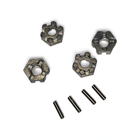 Hliníkové unašeče kol včetně čepů pro modely VORTEX a RMT Tornado