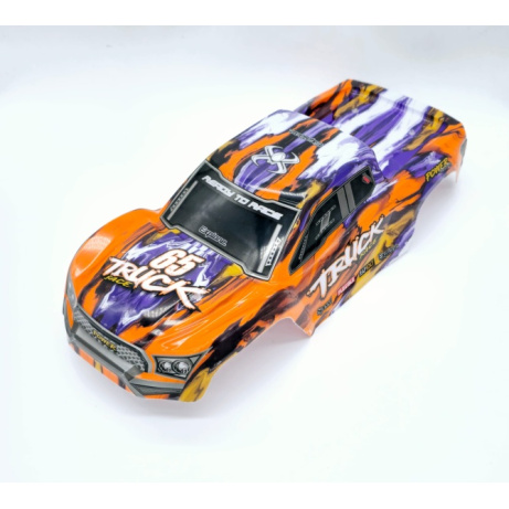 Karoserie pro RC OFF-ROAD TRUCK 65 1/10 4WD- Q601 - oranžová