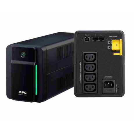 APC Back-UPS BXMI 750VA (410W), AVR, USB, IEC zásuvky
