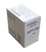 DATACOM UTP kabel drát, Cat.5e, box 305m, PVC