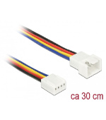 Delock Prodlužovací kabel PWM připojení ventilátoru 4 Pin 30 cm