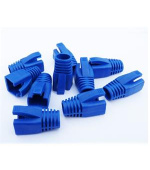 DATACOM Návlek pro plug RJ45 (CAT6A,CAT7) modrý (10ks)