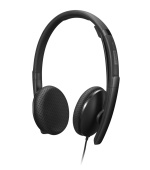 Lenovo Wired VoIP Headset (Teams)/USB-A/C/MS/Černá