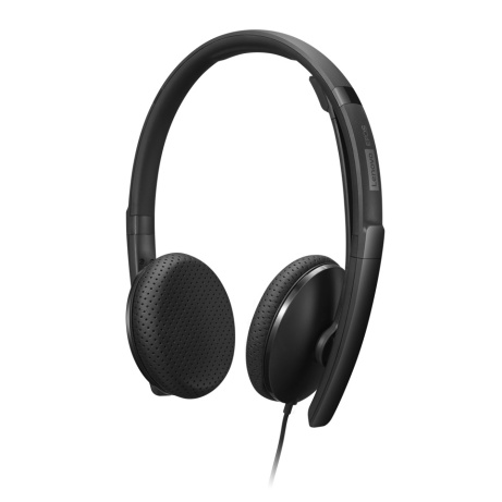 Lenovo Wired VoIP Headset (Teams)/USB-A/C/MS/Černá