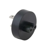 AVACOM Zásuvkový konektor Type A (US) pro USB-C nabíječky, černá