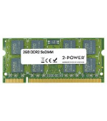 2-Power 2GB PC2-5300S 667MHz DDR2 CL5 SoDIMM 2Rx8 (DOŽIVOTNÍ ZÁRUKA)