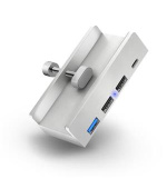 CONNECT IT USB DeskHub 4v1 na desku stolu, STŘÍBRNÝ