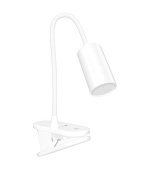 CONNECT IT CLIP 2 stolní Led lampička s klipem, baterie,USB-C, BÍLÁ