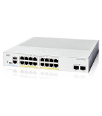 Cisco Catalyst switch C1300-16P-2G (16xGbE,2xSFP,16xPoE+,120W,fanless) - REFRESH