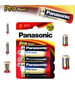 Alkalická baterie D Panasonic Pro Power LR20 2ks