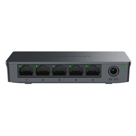 Grandstream GWN7700 Unmanaged Network Switch 5x 1Gbps, QoS, IGMP