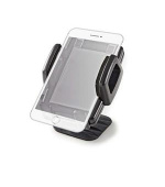 Nedis SCMT600BK - Držák smartphonu do auta | 3 v 1 | Ventilační Otvor / Přísavka / Samolepka