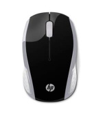 HP myš 200 bezdrátová stříbrná