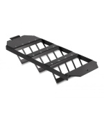 Delock Keystone montážní 12 portový rámeček do podlahy