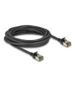 Delock Síťový kabel RJ45 Cat.8.1, F/FTP Slim Pro, 5 m, černý