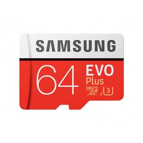 Samsung micro SDXC 64GB EVO Plus + SD adaptér