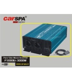 Měnič napětí Carspa P3000U-24 24V/230V+USB 3000W, čistá sinusovka